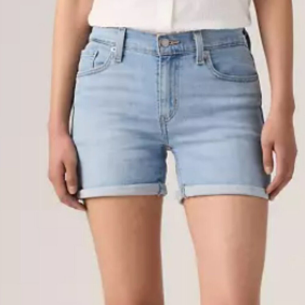 Levi's Mid-length Mid-rise Polar Seas Shorts WS-106